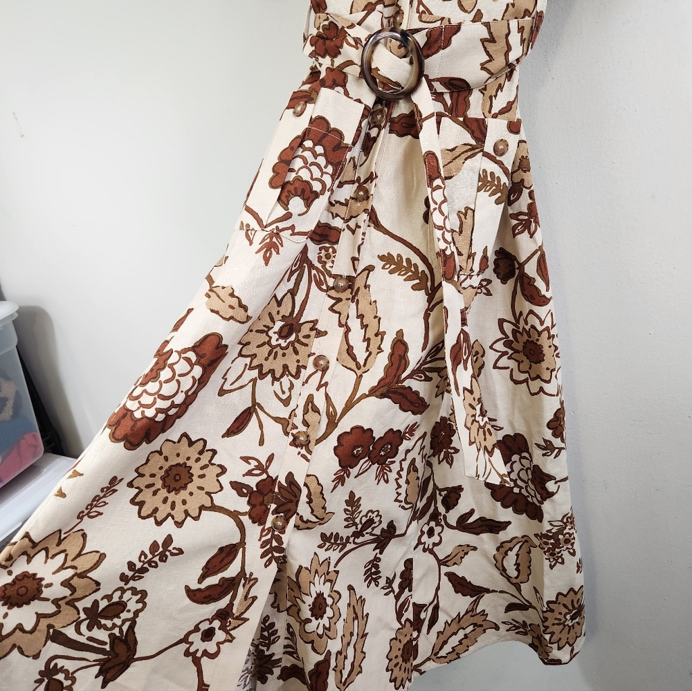 Sezane Raquel Midi Dress - Picture 6 of 11